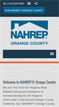 Mobile Screenshot of nahreporangecounty.org